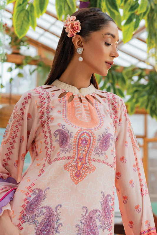 Gulmohar - 3 Piece - Embroidered Lawn