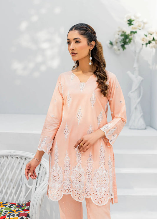 Whimsical co-ord set (Peach)