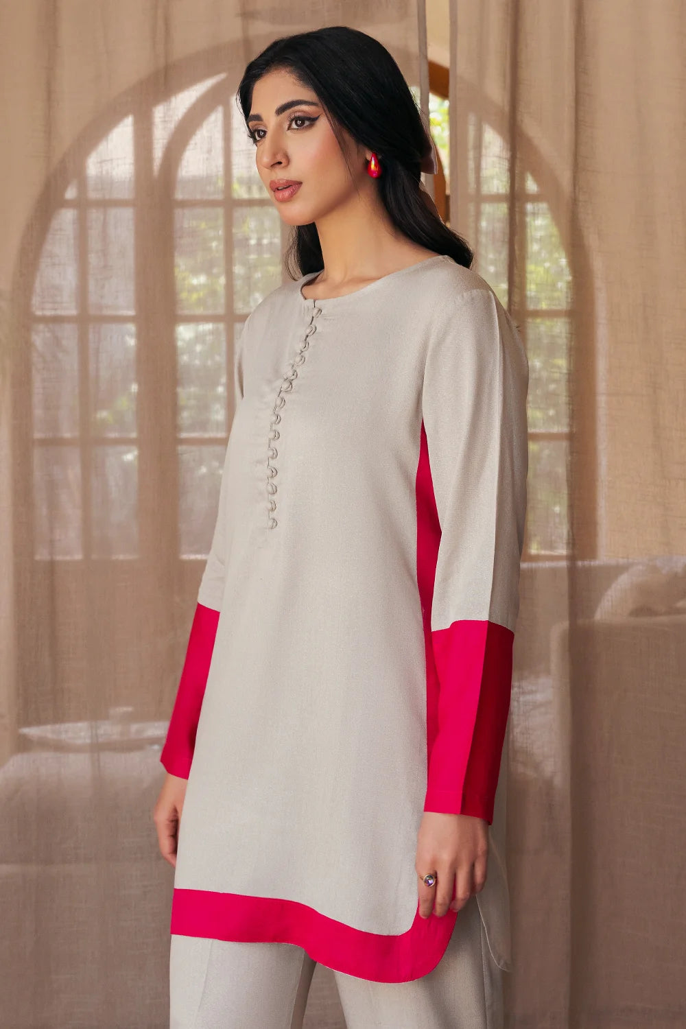 Grey Co-ord Set - Ghonche Official